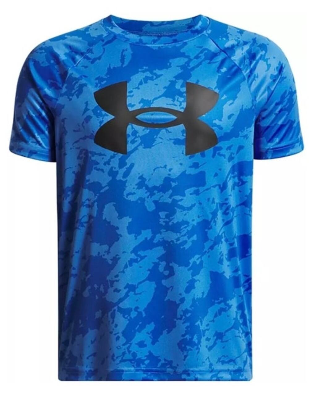 Under Armour Boys' Tech Logo Print Short Sleeve T-Shirt YL